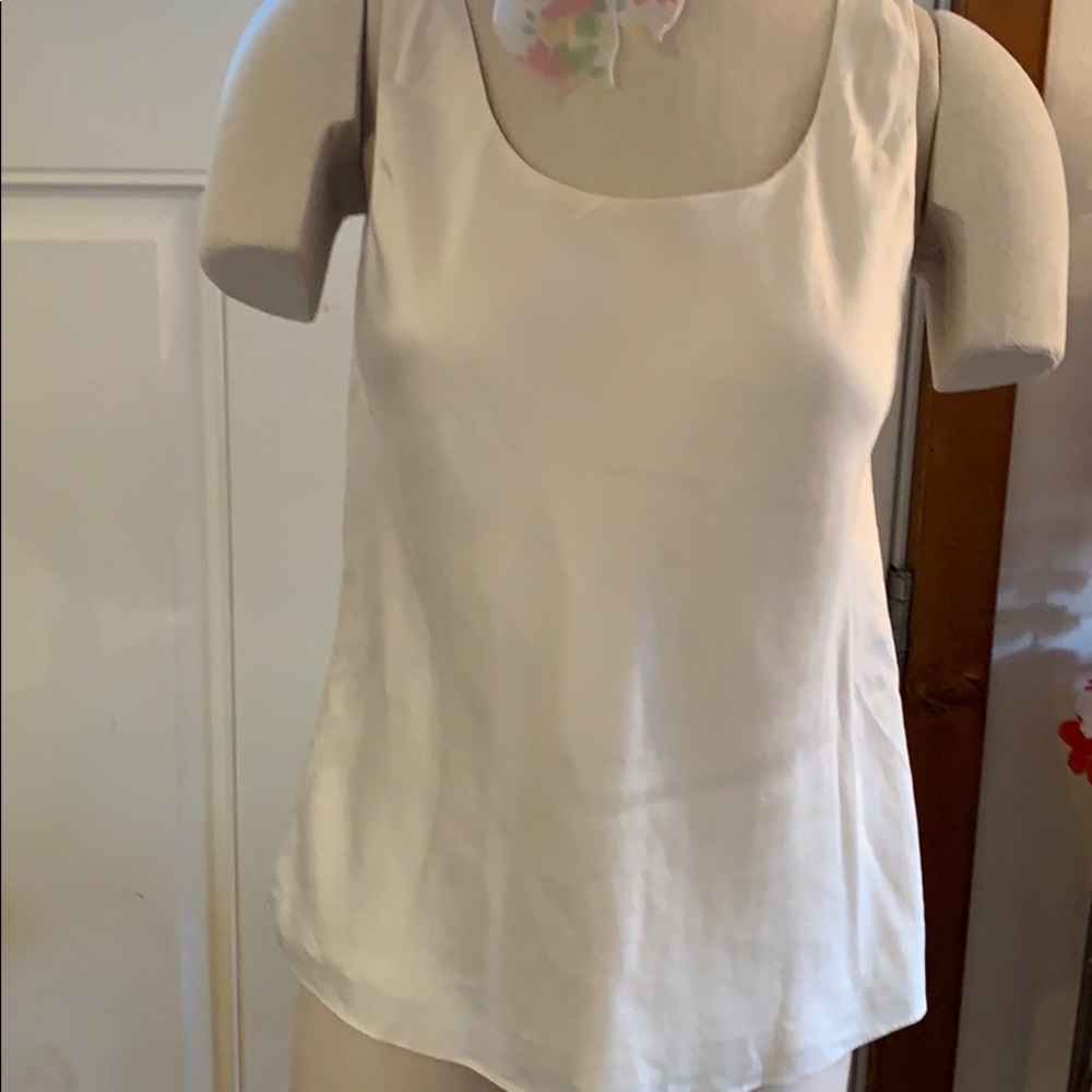 Silk tank top